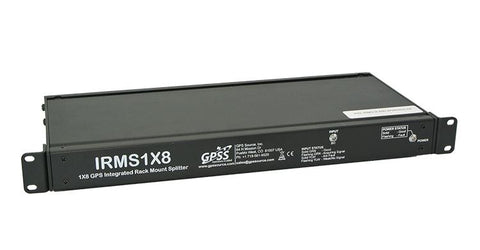 GPS 1x8 Integrated Rack Mount Splitter (IRMS18)