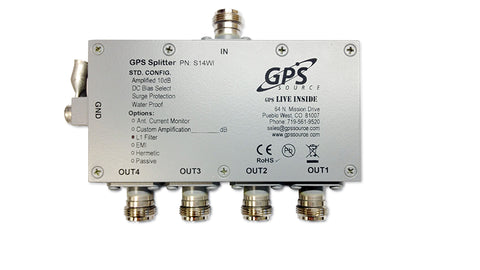 GPS 1x4 Wireless Splitter (S14WI)