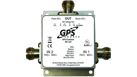 C21 GPS Signal Combiner
