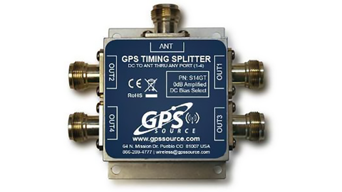 GPS 1x4 Timing Splitter (S14GT) – GPS Source GPS 1x4 Timing Splitter (S14GT) – GPS Source