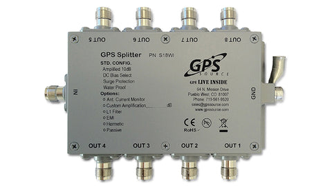 GPS 1x8 Wireless Splitter (S18WI)
